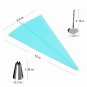 Kootek 32-Piece Cake Decorating Supplies Tips Kits Stainless Steel Baking ...