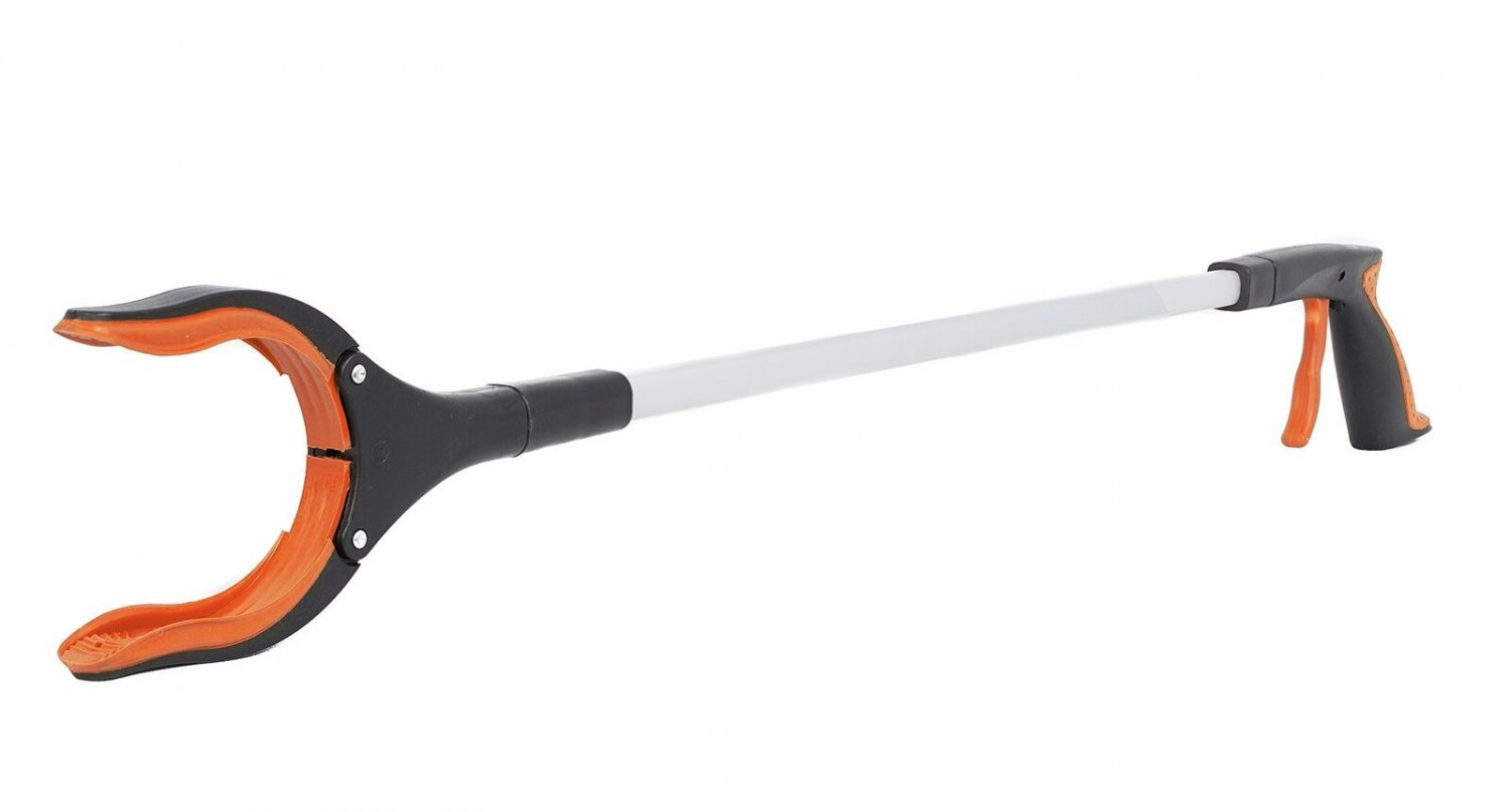 Trigger Handle That Operates The Grabber Pick Up Grabber Reaching Tool Easy-Grip