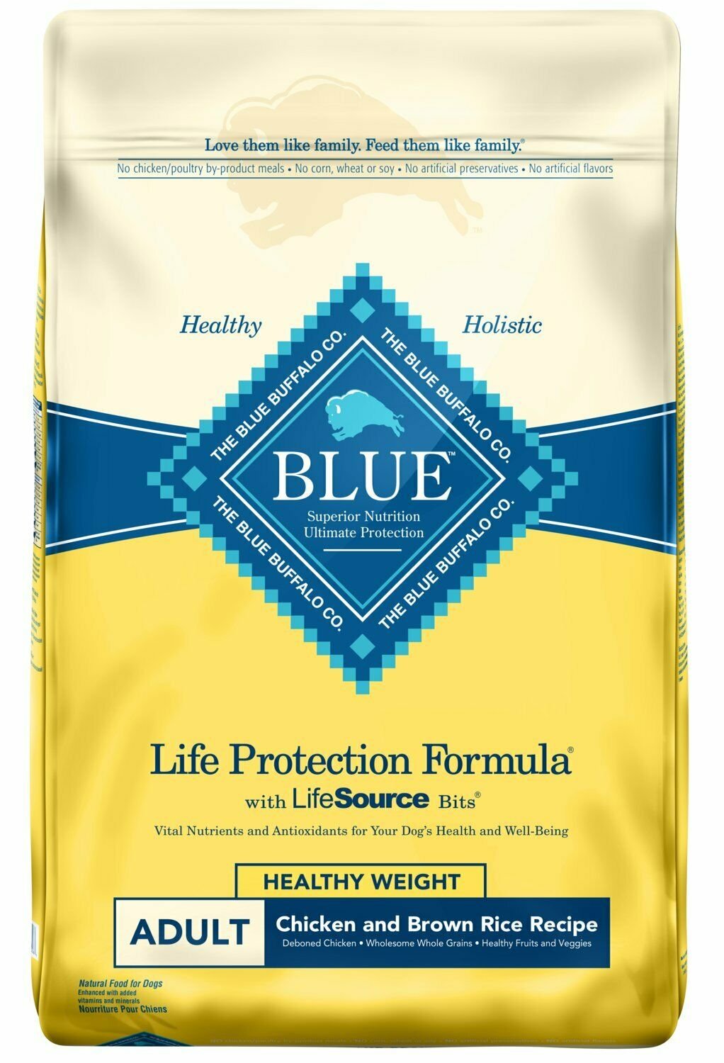Blue Buffalo Life Protection Formula Healthy Weight Dog Food &acirc;�� 15 lb. Bag