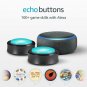 Echo Buttons (2 buttons per pack) - A fun companion for your Echo