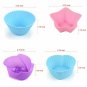LetGoShop Silicone Cupcake Liners Reusable Baking Cups Nonstick Easy Clean...