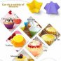 LetGoShop Silicone Cupcake Liners Reusable Baking Cups Nonstick Easy Clean...