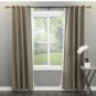 Beme International 1" Core Marble Ball Double Telescoping Drapery Rod Set Brown