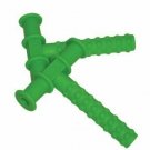Knobby Texture Chewy Tube Green, 2 Pack