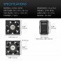 AC Infinity AXIAL 8038, Quiet Muffin Fan, 115V 120V AC 80mm x 38mm Low Speed,...