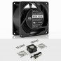 AC Infinity AXIAL 8038, Quiet Muffin Fan, 115V 120V AC 80mm x 38mm Low Speed,...