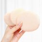 Kalevel Velour Powder Puffs Washable Makeup Face Powder Puff Large Round Puff 3