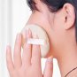 Kalevel Velour Powder Puffs Washable Makeup Face Powder Puff Large Round Puff 3