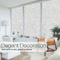 Rabbitgoo frosted window film gray static cling for office 35.4"x78.7"