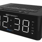 Emerson SmartSet Alarm Clock Radio with Bluetooth Speaker Charging Station with