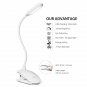 Led Clip Reading Light, Raniaco Daylight 12 LEDs Reading Lamp-3 Brightness...