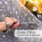 Rabbitgoo no glue window film transparent static cling 35.4"x78.7"(90x200cm)