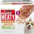 Purina Moist & Meaty Burger With Cheddar Cheese - Dry Dog Food - 36 Ct. Pouch