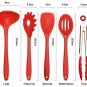Silicone Heat Resistant Kitchen Cooking Utensil 10 Piece Cooking Set
