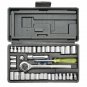 Great Neck Saw PSO40 Drive Socket Set, 1/4-Inch and 3/8-Inch Drive, 40-Piece