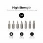 Neiko 03044A Mini Ratcheting Offset Screwdriver and Bit Set, Pocket Size Clos...
