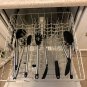 Kitchen Utensil Set-Professional Quality with 8 Black Cooking