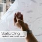 Rabbitgoo white frosted window film glue free static cling 35.4"x78.7"(90x200cm)