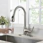 VESLA HOME Modern Commercial Lead-free Solid Brass Single Lever Pause Botton ...
