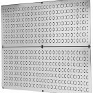 Pegboard Rack Wall Control Galvanized Steel Pegboard Pack  Two 32Inch x 16Inc