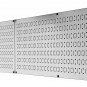 Pegboard Rack Wall Control Galvanized Steel Pegboard Pack  Two 32Inch x 16Inc