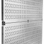 Pegboard Rack Wall Control Galvanized Steel Pegboard Pack  Two 32Inch x 16Inc