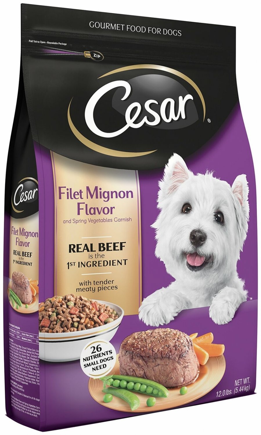 Cesar Small Breed Dry Dog Food