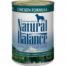 Natural Balance Ultra Premium Canned Dog Food, Chicken Formula, 13-Ounce Pack 12