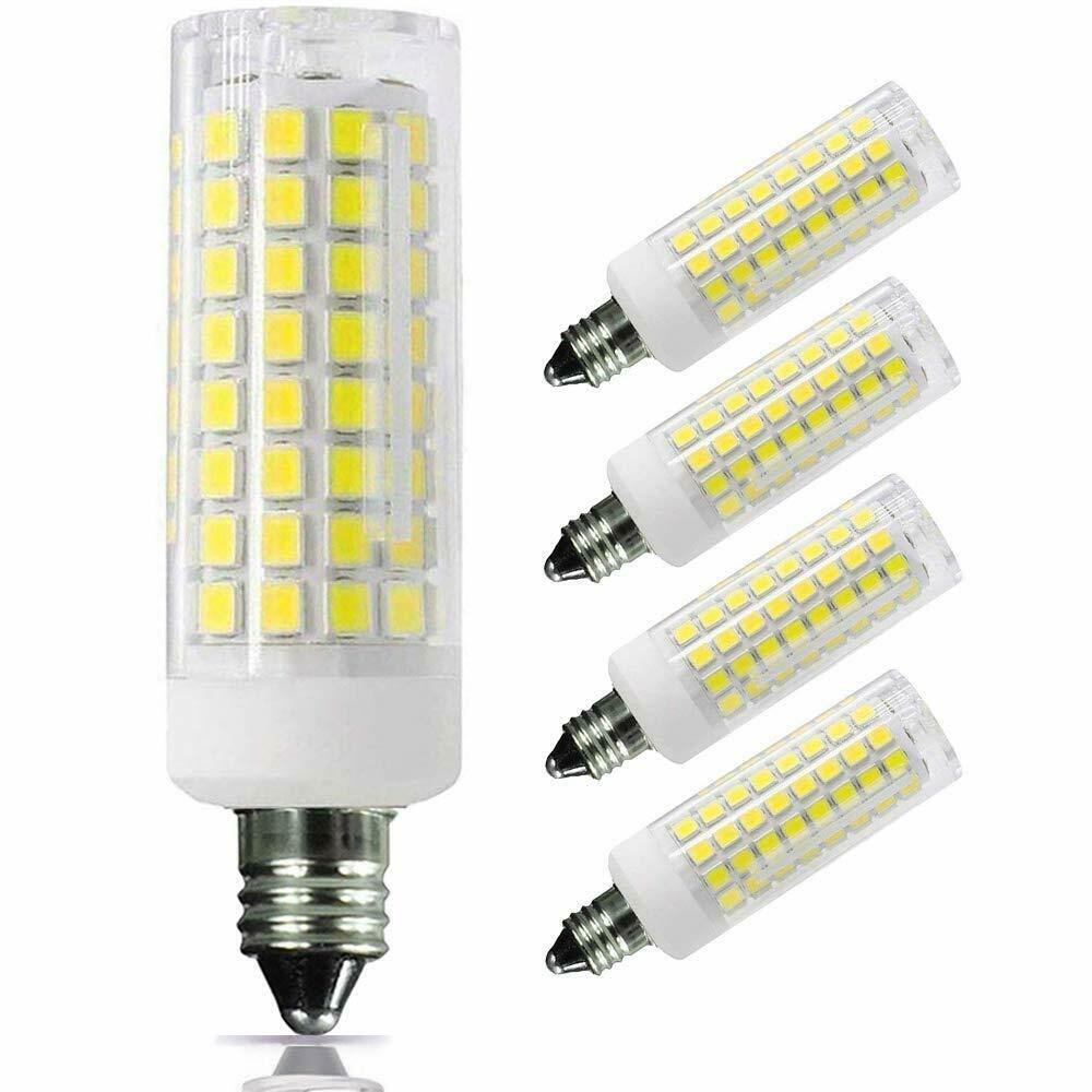 [4 Pack] E11 LED Bulb, 8W LED Candelabra Bulb 100W Equivalent Halogen Replace...