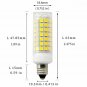 [4 Pack] E11 LED Bulb, 8W LED Candelabra Bulb 100W Equivalent Halogen Replace...