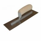 Bon 12-667 12Inch by 5Inch Curry High Carbon Steel Finishing Trowel, Wood Handle