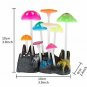 Govine Aquarium Decorations,Glowing Artificial Mushroom, Plastic Aquarium....