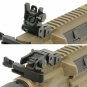 UTG Low Profile Flip-up Rear Sight with Dual Aiming Aperture Black