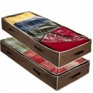 Under Bed Storage Container Closet Box Organizer Holder Linen Blankets Durable