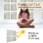 RABBITGOO 3D window films privacy static cling Anti UV 17.7"x78.7&acirc;��(45x200CM)