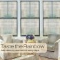 RABBITGOO 3D window films privacy static cling Anti UV 17.7"x78.7&acirc;��(45x200CM)