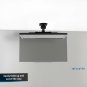 VIVO Manual Flip Down Folding Tilt Pitched Roof Ceiling TV Mount 17 to 37 inch