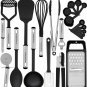Kitchen Utensil Set - 23 Nylon Cooking Utensils - Kitchen Utensils with Spatula