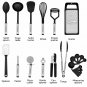 Kitchen Utensil Set - 23 Nylon Cooking Utensils - Kitchen Utensils with Spatula
