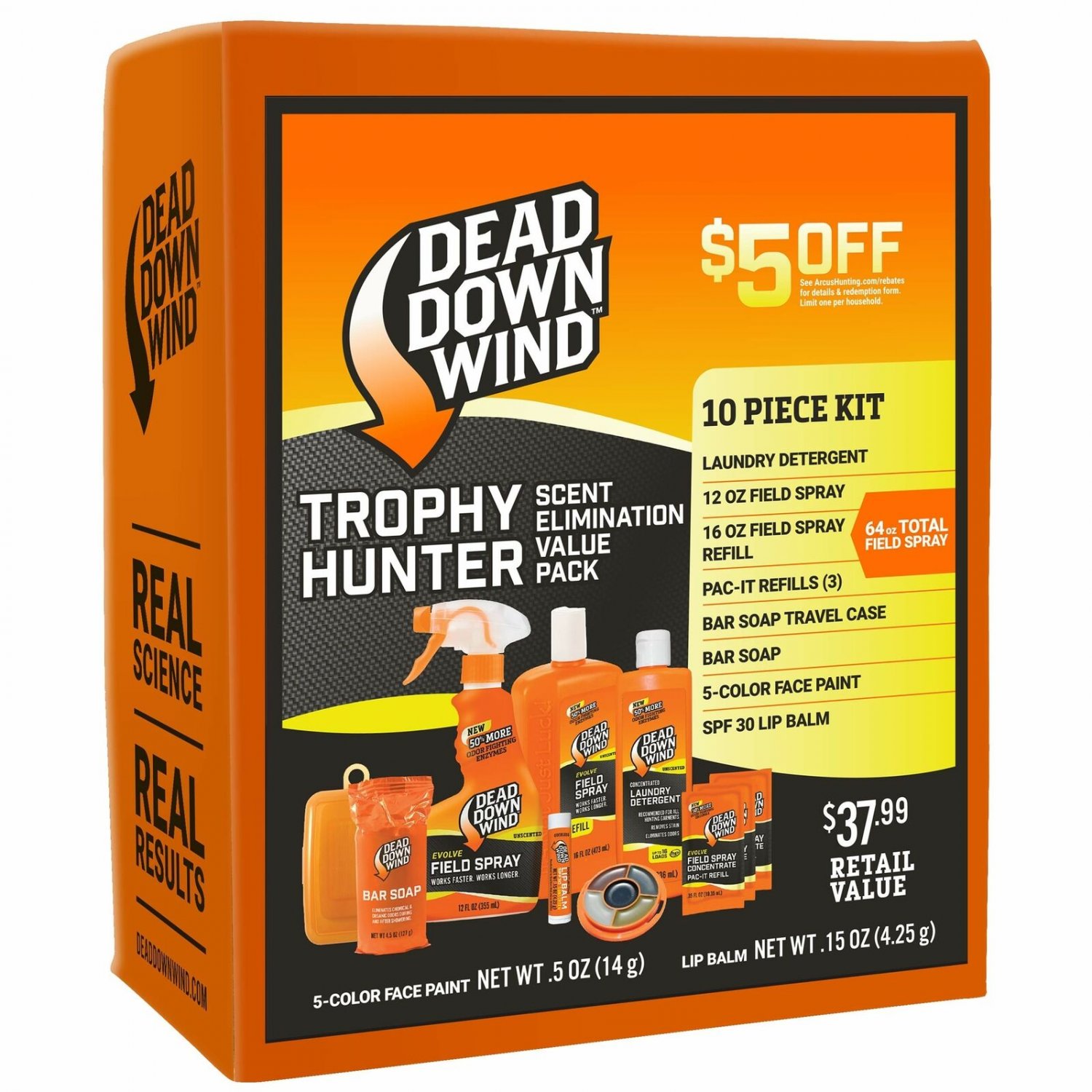 Dead Down Wind Trophy Hunter Kit (10 Piece) 1 Pack