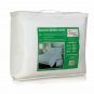 Chezmoi Collection King Goose Down Alternative Comforter with Corner Tab, White