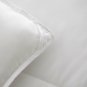 Chezmoi Collection King Goose Down Alternative Comforter with Corner Tab, White