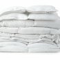 Chezmoi Collection King Goose Down Alternative Comforter with Corner Tab, White