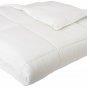 Chezmoi Collection King Goose Down Alternative Comforter with Corner Tab, White
