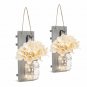 Mason Jar Sconce Rustic Wall Sconces, Rustic Home Decor,.....