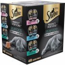 Sheba Perfect Portions Pate Wet Cat Food Twin-Pack - Seafood, 24 2.6 oz.