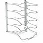 Simple Houseware Kitchen Cabinet Pantry Pan and Pot Lid Organizer Rack Holder