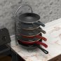 Simple Houseware Kitchen Cabinet Pantry Pan and Pot Lid Organizer Rack Holder