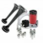 Conjunto De Compresor Para Bocina De Aire Trompeta Doble S&Atilde;�&Acirc;&ordm;per Fuerte De 12V