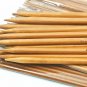 RELIAN Bamboo Double Pointed Knitting Needles Set 5 sets of 15 Sizes Vintage Lot